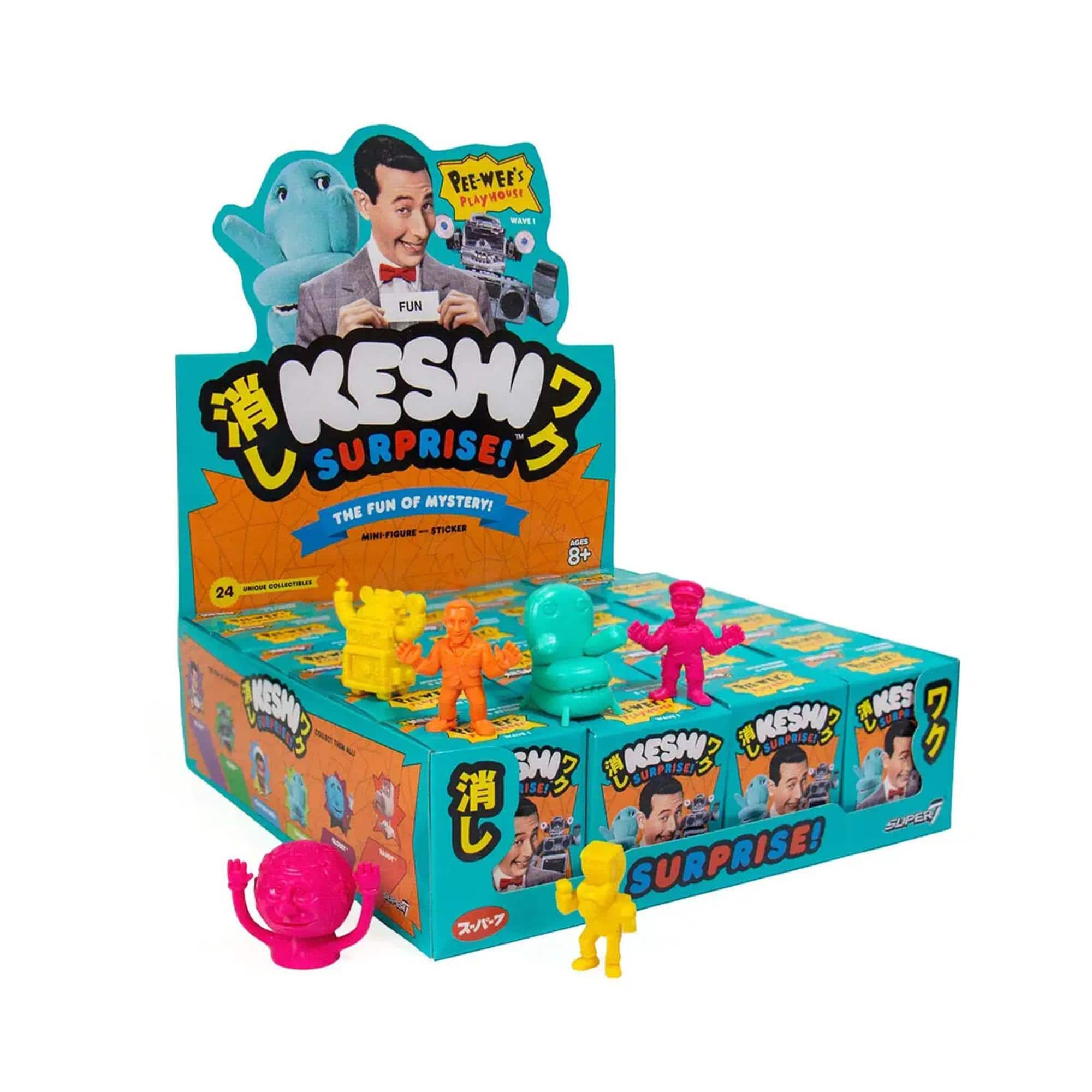 Super7 - Pee-Wee's Playhouse Wave 1 Keshi Surprise Mystery Figure | One Random