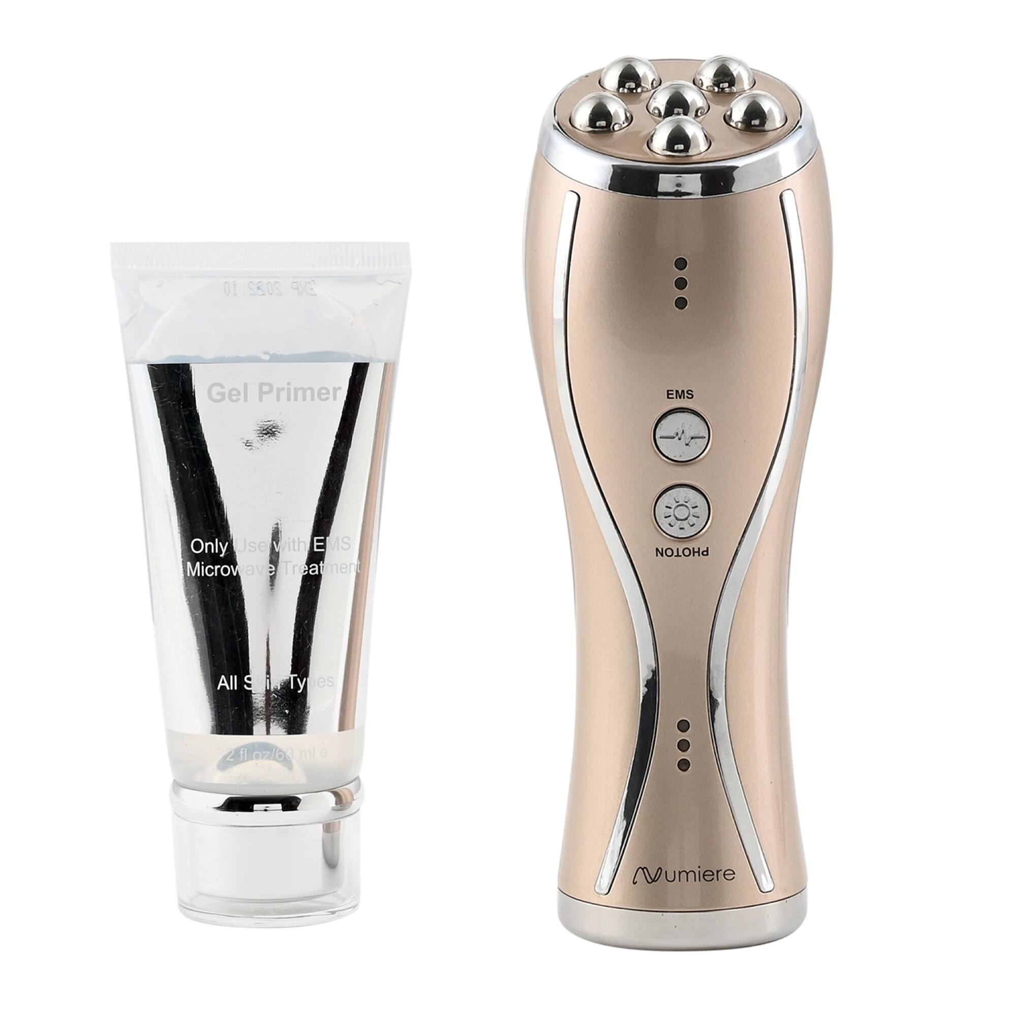 Numiere - Plus LED & Microcurrent Skincare Wand - Gold