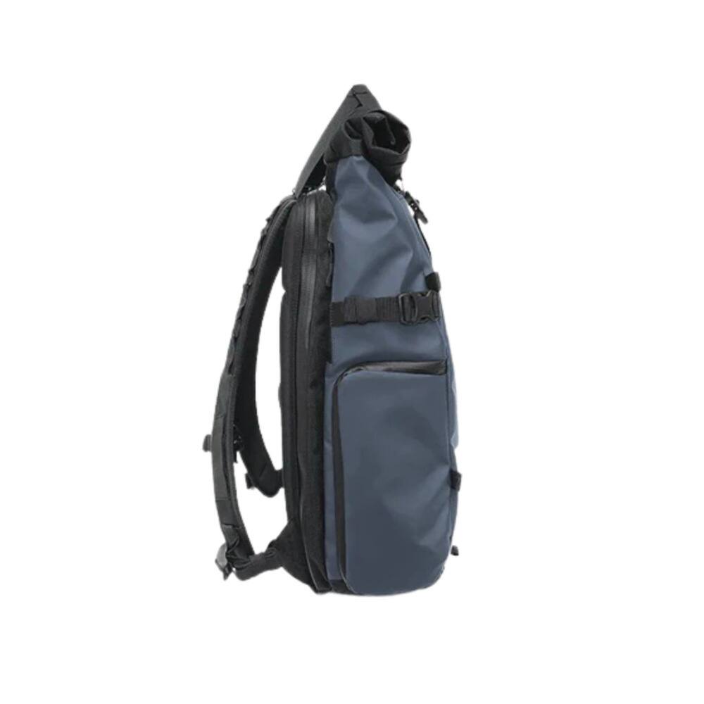 Back. WANDRD - WANDRD PRVKE 21L Weather-Resistant Backpack (Aegean Blue, Photography Bundle) - Aegean Blue.