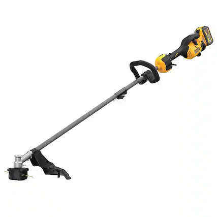 Front. Dewalt - 60V Cordless String Trimmer with Battery and Charger (17 in.).