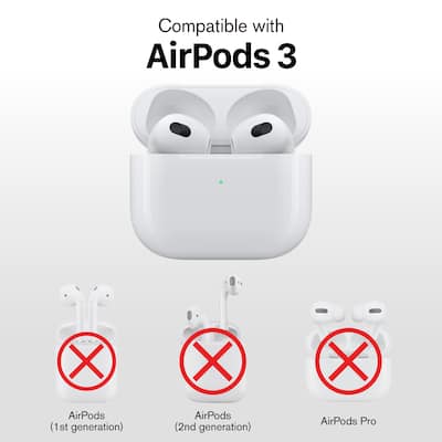 Vena vArmor For Apple Airpods 3 Case Cover, Rugged Airpod Case 3rd Vena vArmor For Apple Airpods 3 Case Cover, Rugged Airpod Case 3rd