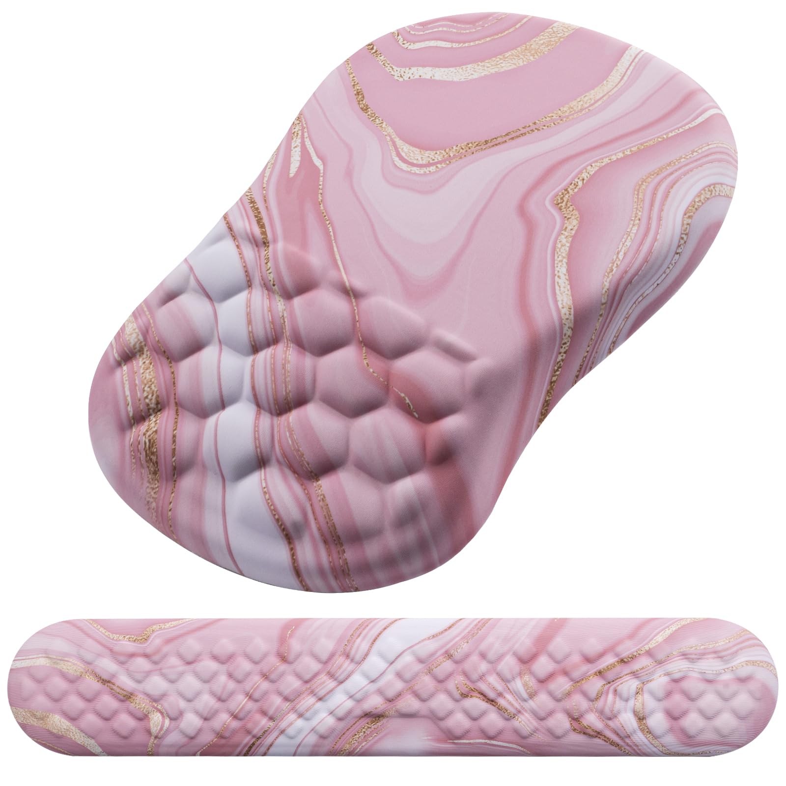 Rose Gold Pink Marble