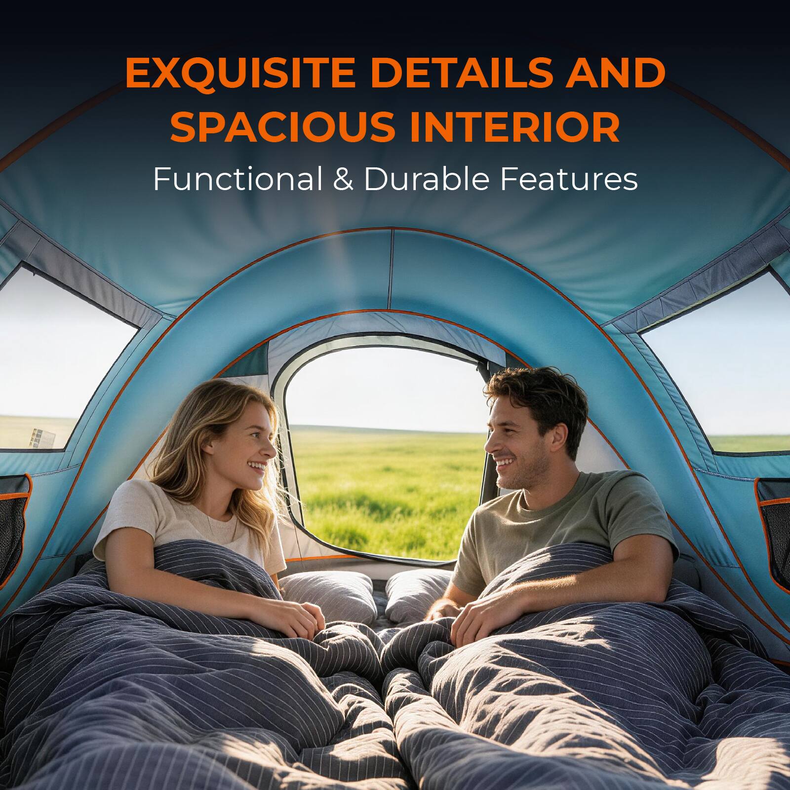EXQUISITE DETAILS AND SPACIOUS INTERIOR  
Functional & Durable Features