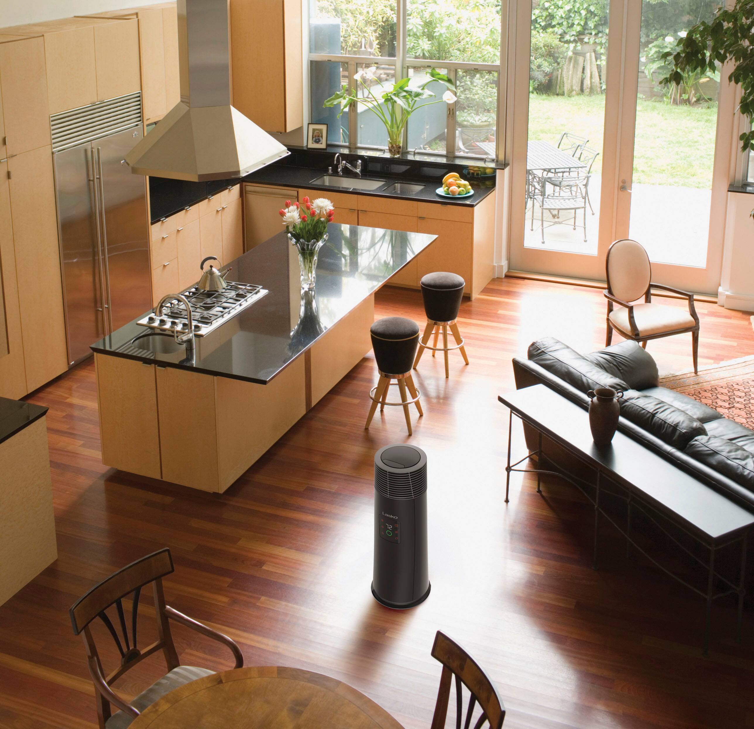 Alt View Zoom 21. Lasko - Full Circle Warmth Ceramic Heater - Black.