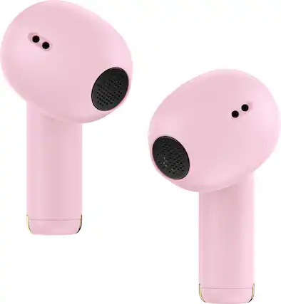 Front. Sennheiser - Sennheiser ACCENTUM Open Wireless Earbuds - In Ear Buds with Open Design, Dynamic Sound and Bluetooth 5.3 - Blush Pink.