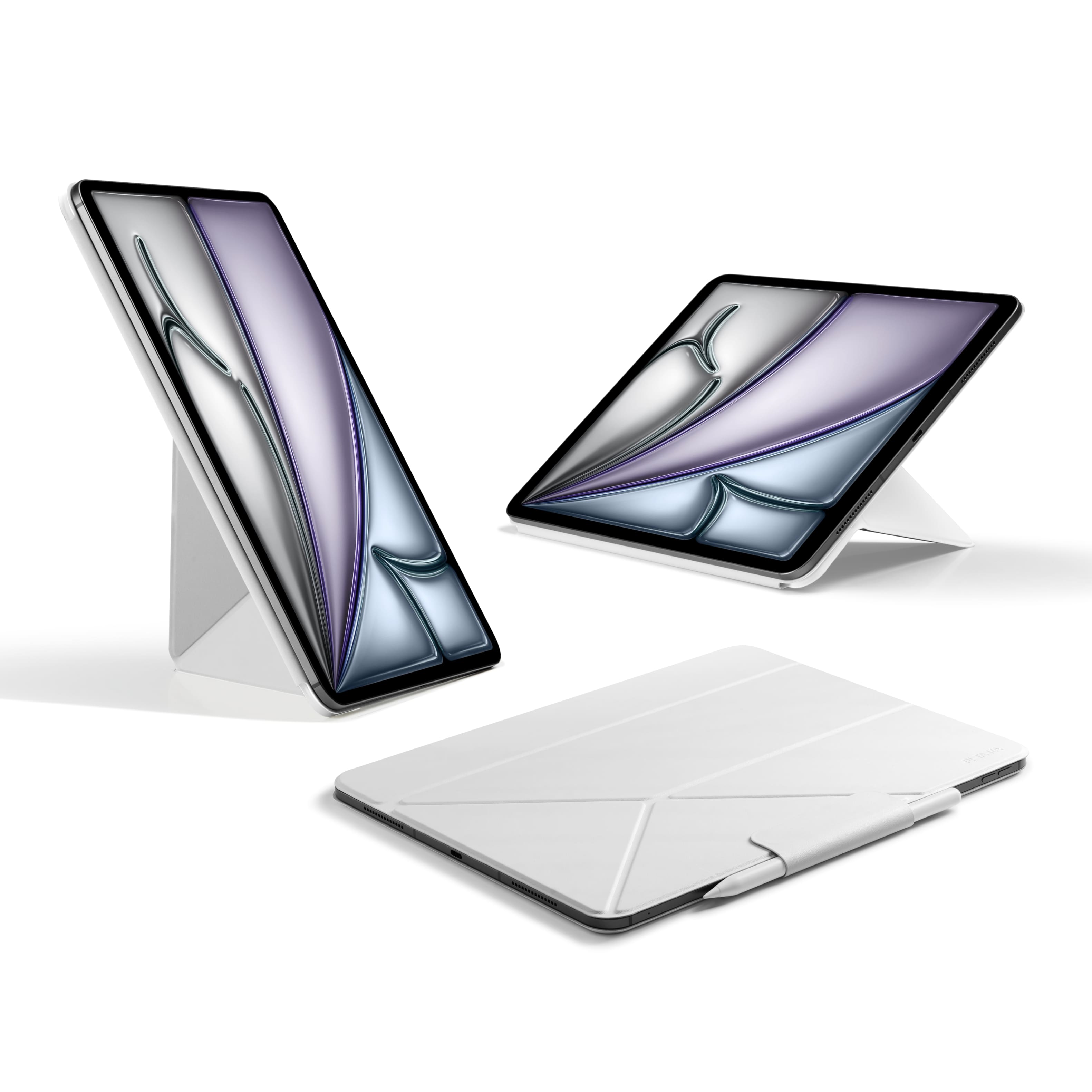 Pitaka - iPad Air 13 Inch Case M4/M3/M2, 5 Intuitive Angles, Portrait/Landscape Magnetic Case with Pencil Holder, Auto Wake/Sleep - White price history on PriceWatchPro