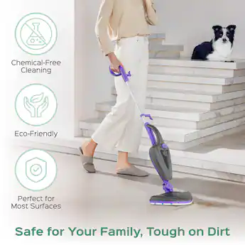 Turonic ST3 10 in 1 Steam Mop 1500W Floor Steamer with Detachable Turonic ST3 10 in 1 Steam Mop 1500W Floor Steamer with Detachable