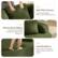 1. Thicken Curved Back to natural Pillows shape, providing soft support when leaning on it.
2. Soft Wide Armrest Provide ample support Relieve waist and back pressure
3. Good High-resilience Resilience foam filling Ensures lasting comfort and support