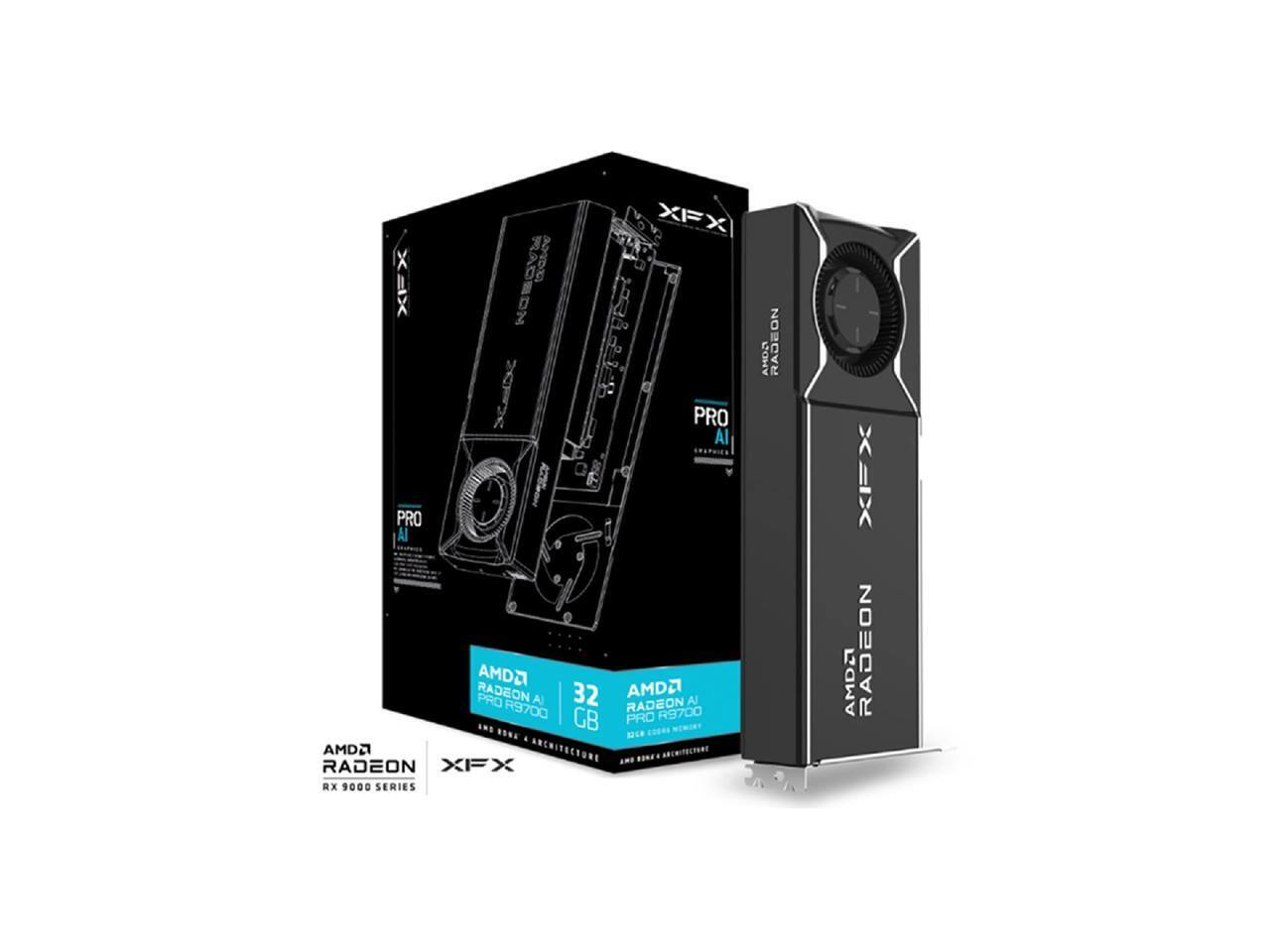 XFX Radeon AI Pro Radeon AI Pro R9700 RX 97XPROAIY 32GB 128 bit