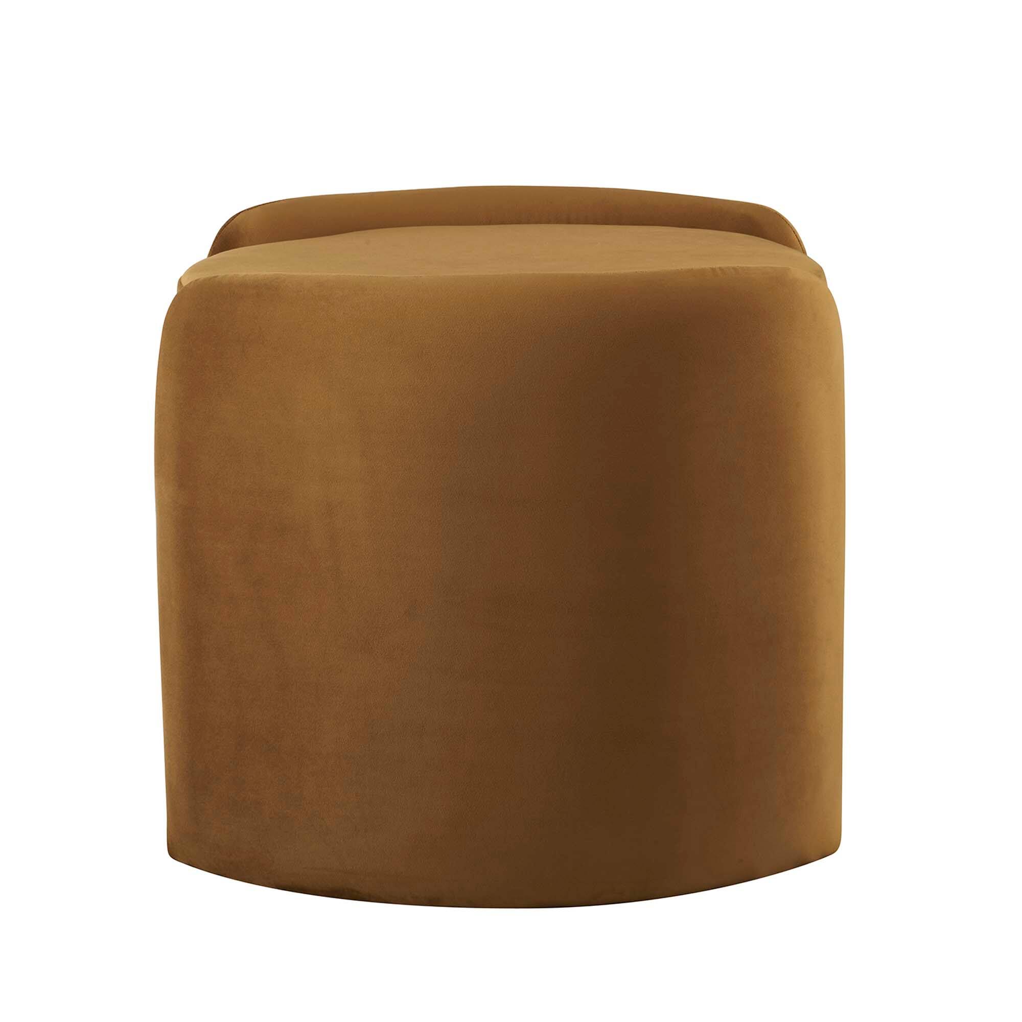 Alt View 2. Modway - Nebula Upholstered Performance Velvet Ottoman by Modway - EEI-6055-COG.