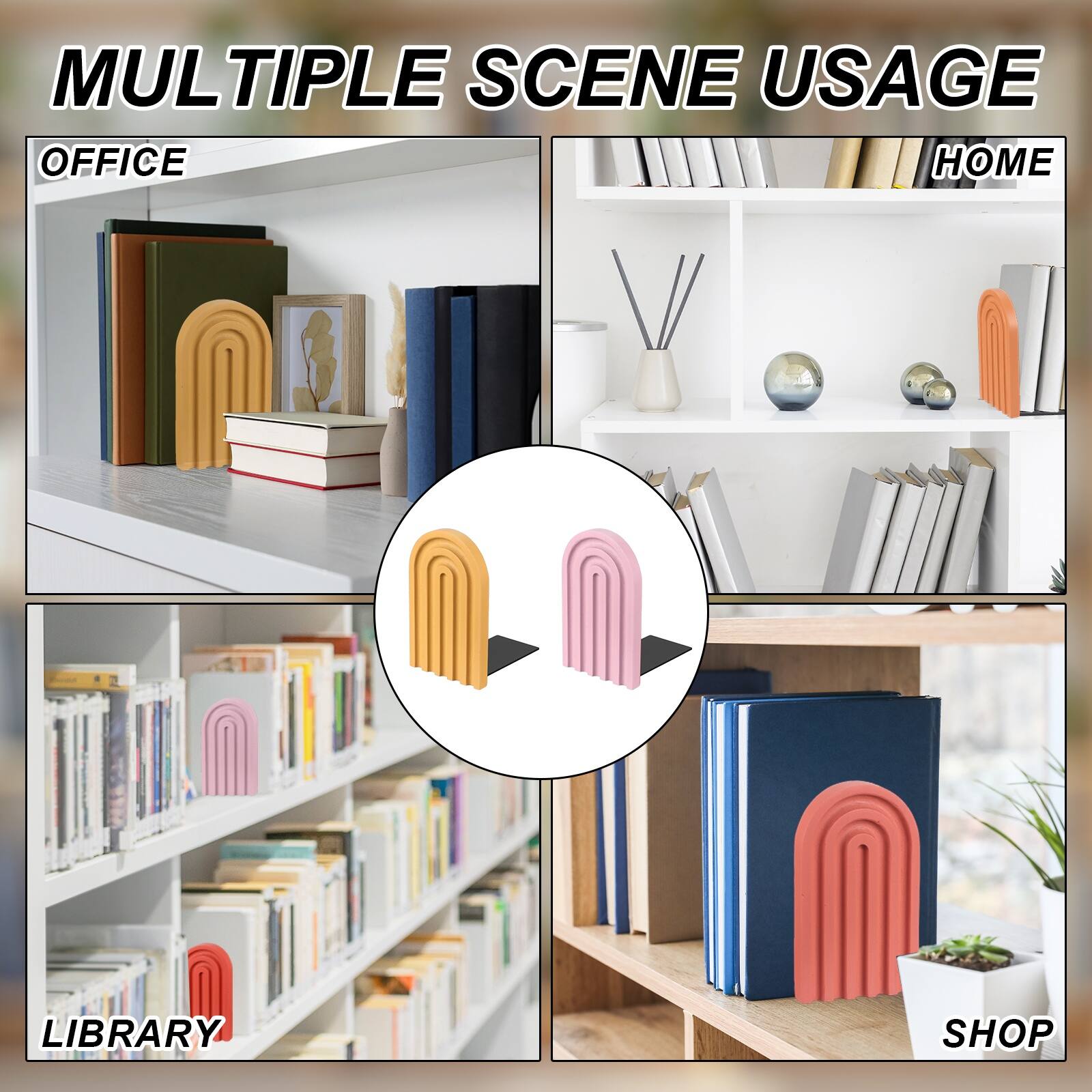 MULTIPLE SCENE USAGE

OFFICE

HOME

LIBRARY

SHOP