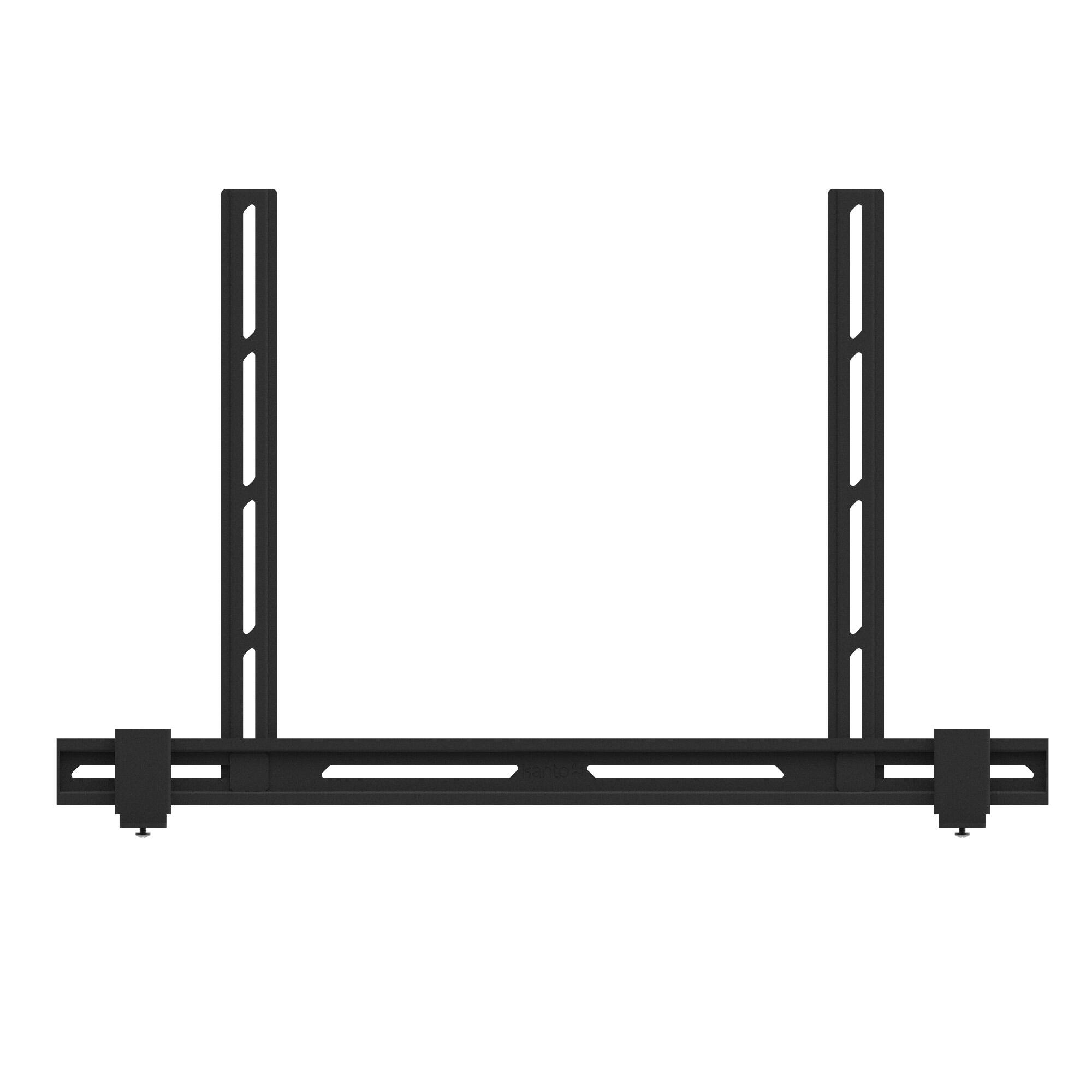 Angle. Kanto - Premium Universal Sound Bar TV and Wall Mount - Black.