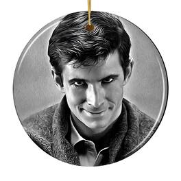 OrnamentallyYou - Norman Bates Psycho Christmas Ornament Vintage 1960s Horror Movie Theme - Multi-colored