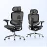 SIHOO - Doro C300 Pro V2 Ergonomic Gaming Chair, 8D Synchronized Arm Support, 3D Super Wide Soft Headrest - Black