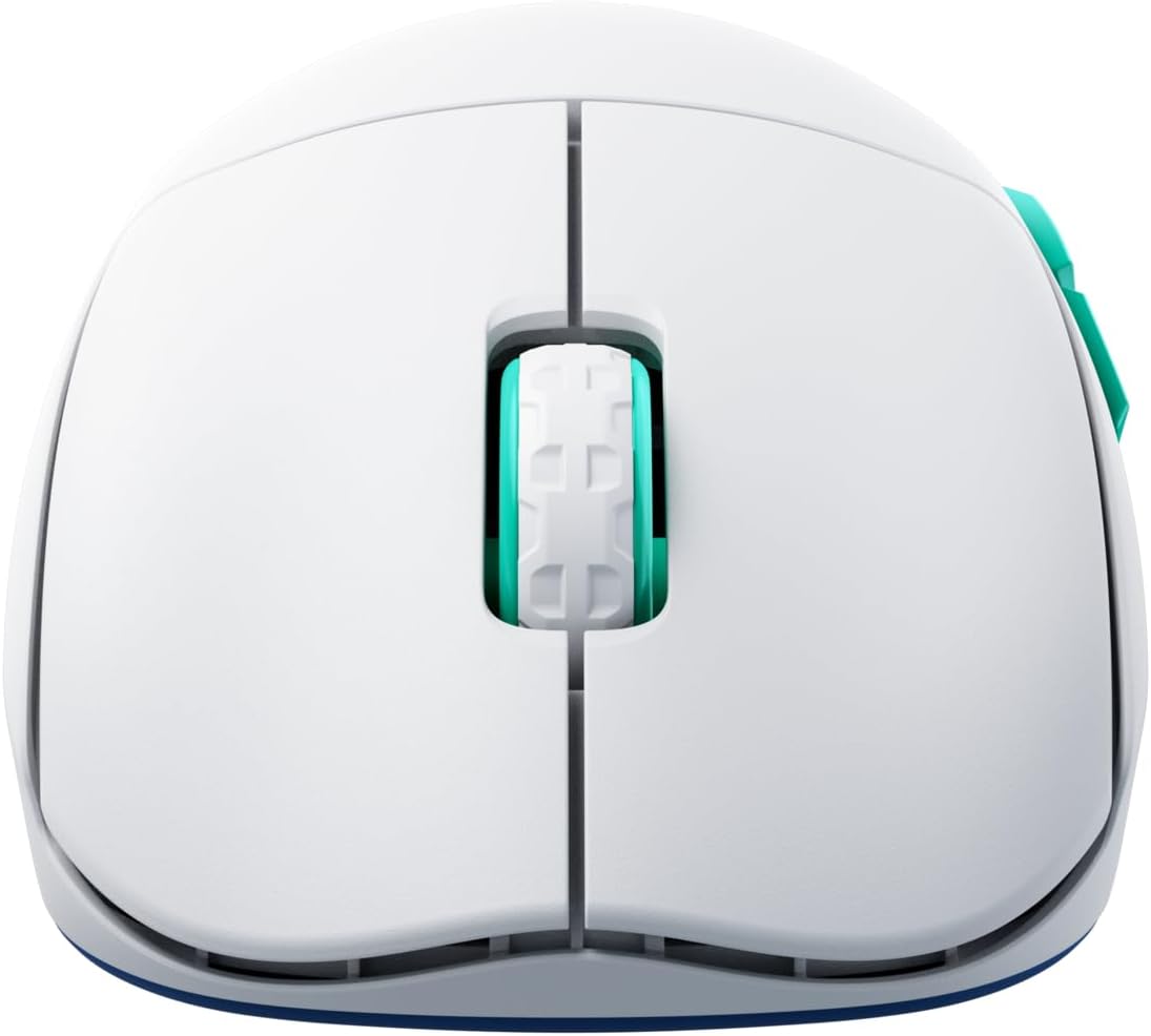 Back. CHERRY - CHERRY XTRFY M68 Wireless Gaming Mouse White, 53g Ultra-Light, 26K DPI PixArt 3395, 2.4GHz RF, USB-C - White.