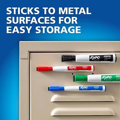 STICKS TO METAL SURFACES FOR EASY STORAGE