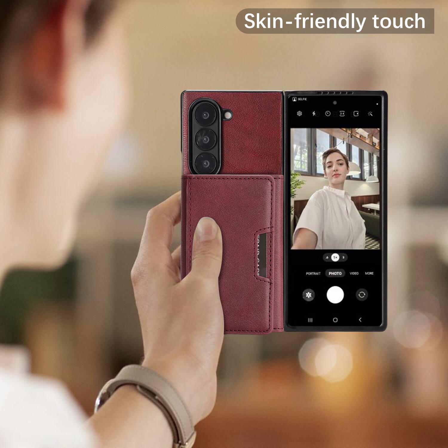 Skin-friendly touch