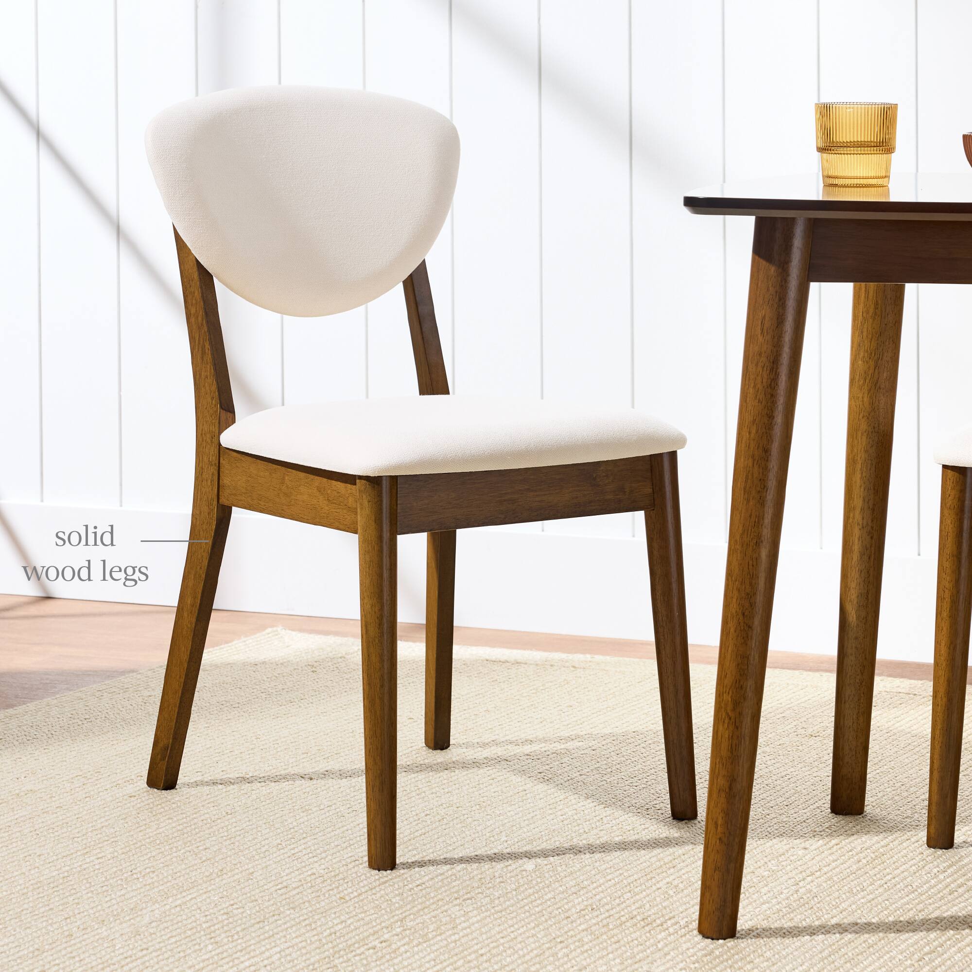 solid wood legs