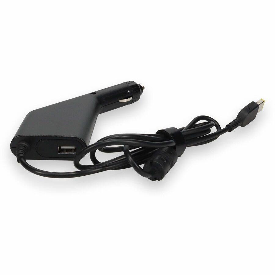Alt View 5. AddOn - AddOn Lenovo 0B47481 Compatible 65W 20V at 3.25A Black Slim Tip Laptop Power Adapter and Cable - 65 W - 20 V DC Output - Black.