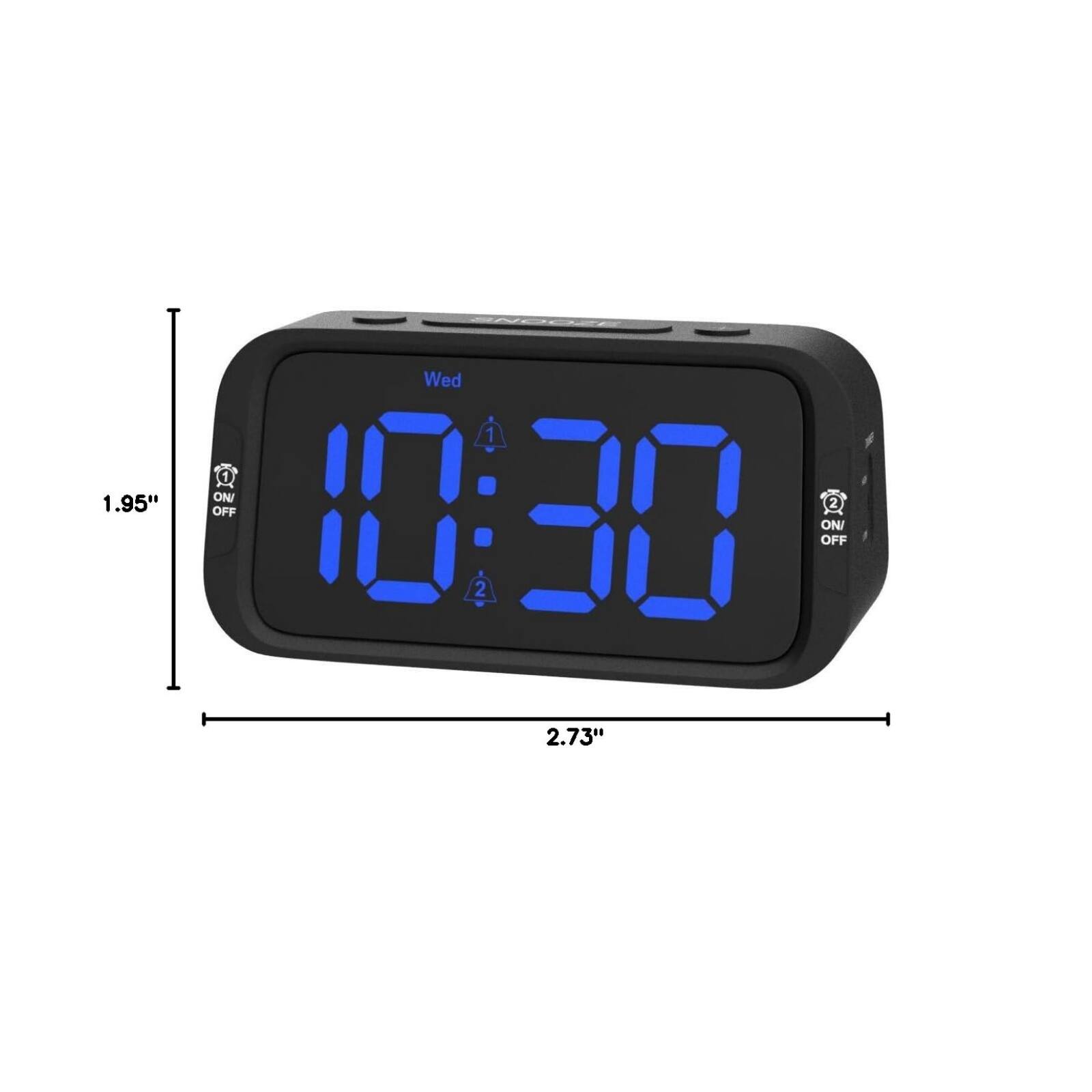 1.95" Wed 10:30 2.73"