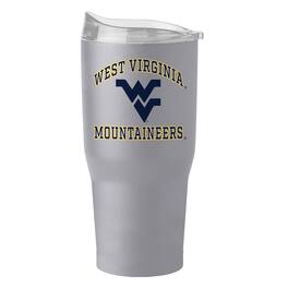 Logo Brands - West Virginia Mountaineers 30oz. Stone Powder Coat Tumbler - Multicolor