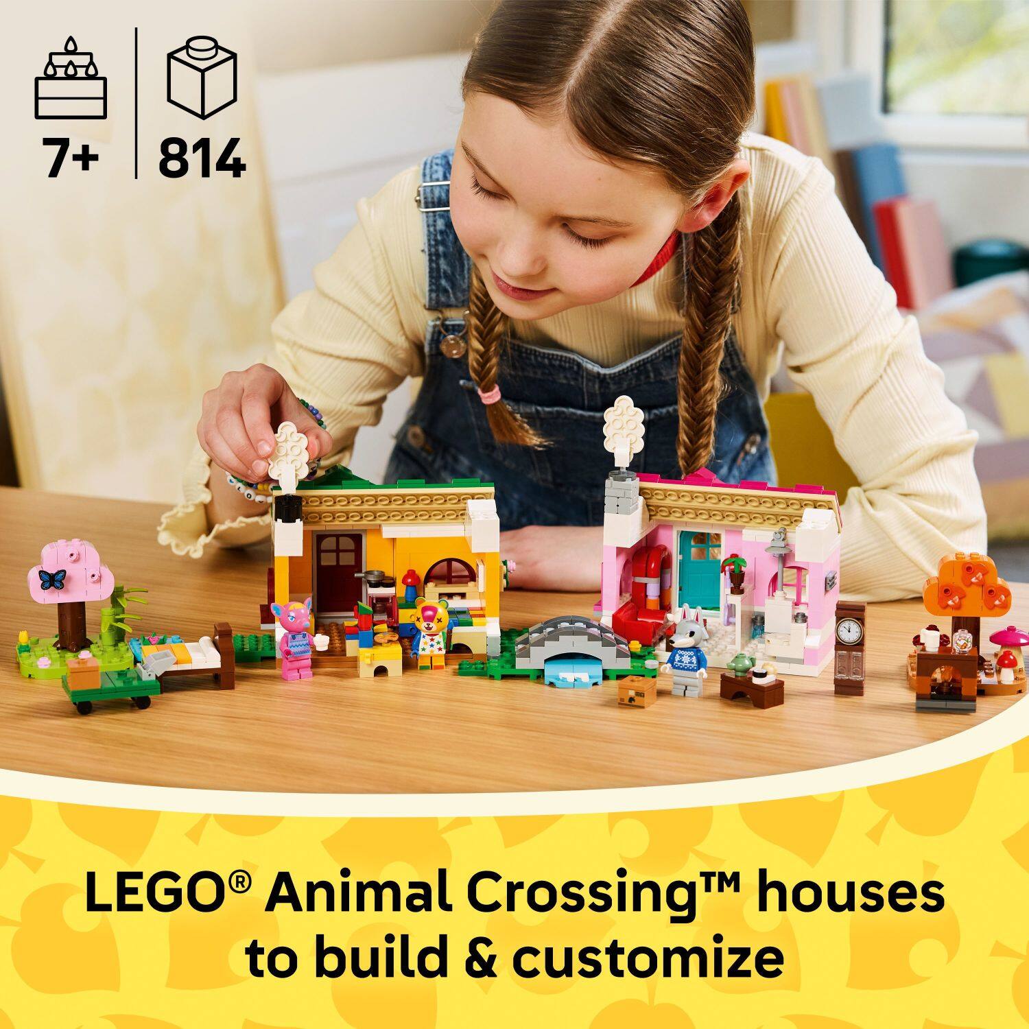 7+ 814 LEGO® Animal Crossing™ houses to build & customize