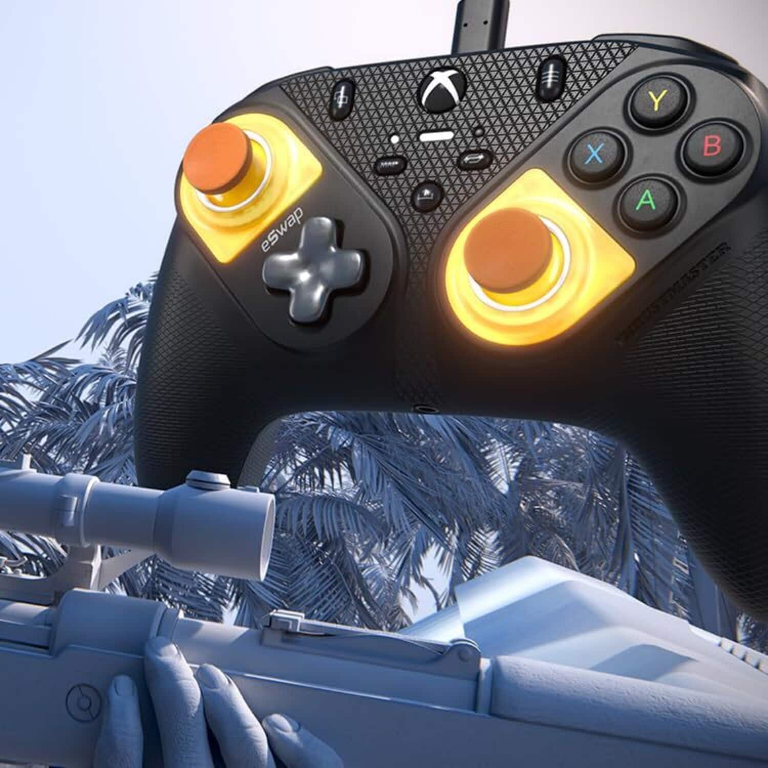 Wired Controller Thrustmaster eSwap S Pro Crystal Orange
