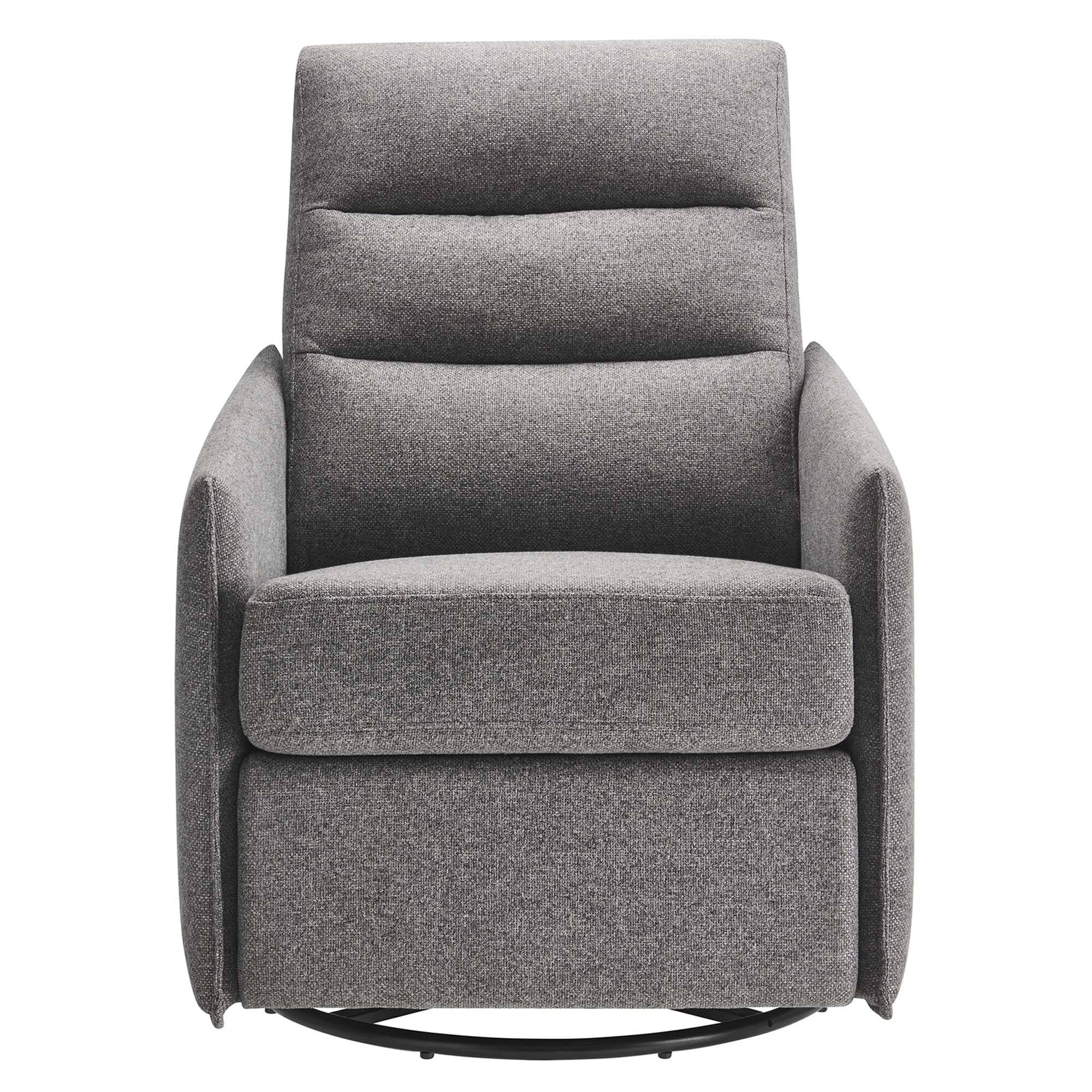 Alt View 4. Modway - Etta Upholstered Fabric Lounge Chair by Modway - Light Gray.