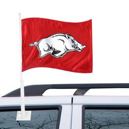 WinCraft - Arkansas Razorbacks 12" x 15" Double-Sided Car Flag - Multicolor