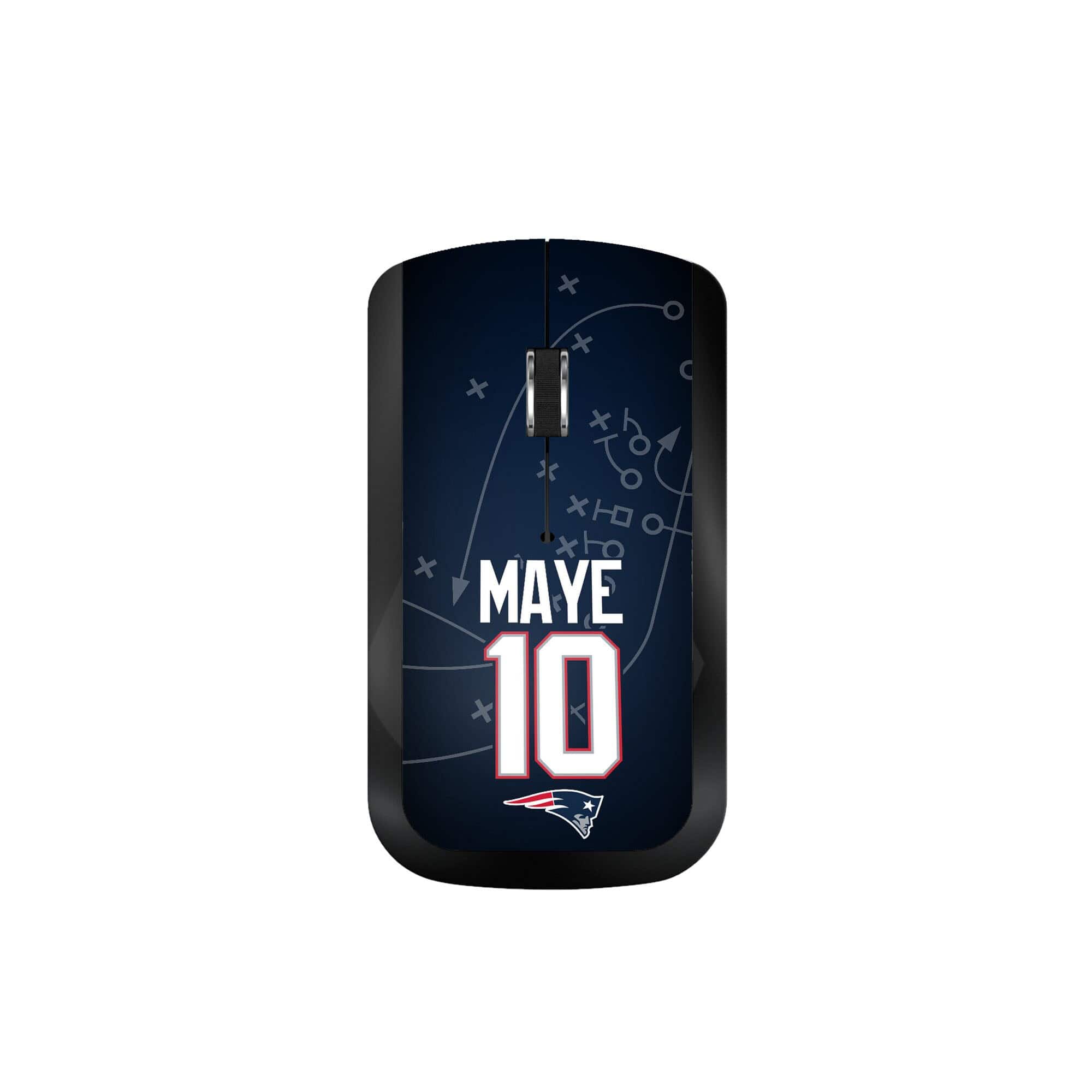 Keyscaper - Drake Maye Wireless Mouse - Wireless - Black