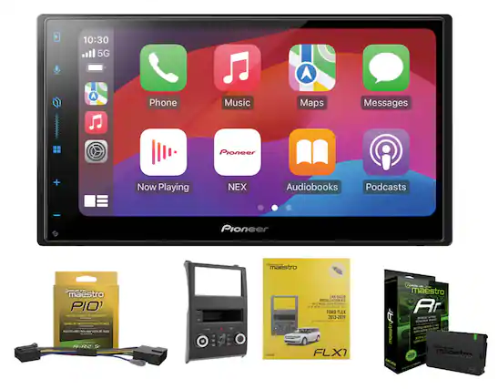 10:30 5G
Phone Music Maps Messages
Pioneer
Now Playing
NEX
Audiobooks Podcasts
Pioneer Geraa maestro maestro PIO
R29 CAR RADIO INSTALLATION KIT
FORD FLEX 2013-2019
OFHO SA FLXI
1Ppdesem ITMNZS
Gane maestro Ar
BANE
I - S9
SEN SINATE Ga
WER maectro