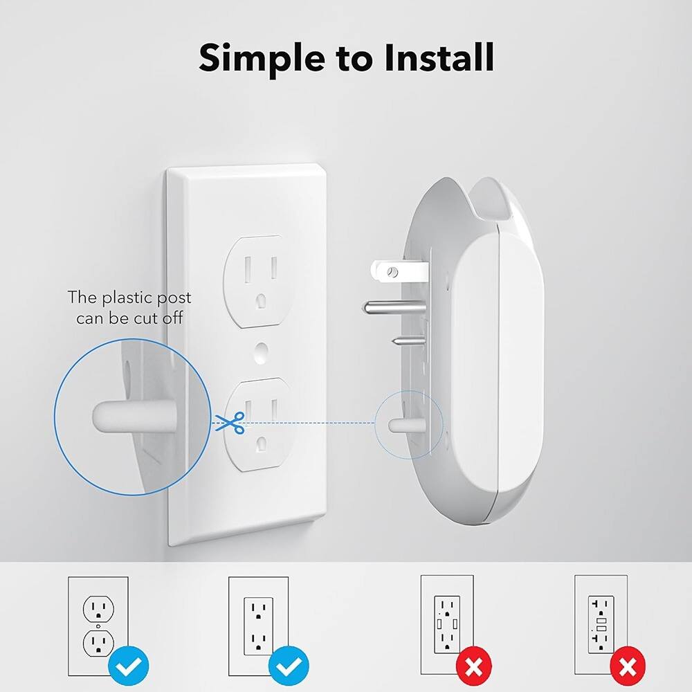 Simple to Install

The plastic post can be cut off