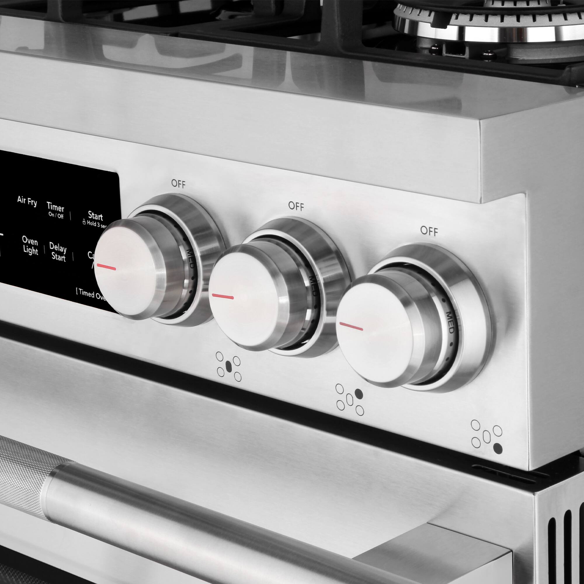 Air Fry Timer On/Off Start Oven Light Delay Start Timed Oven Off Off Off