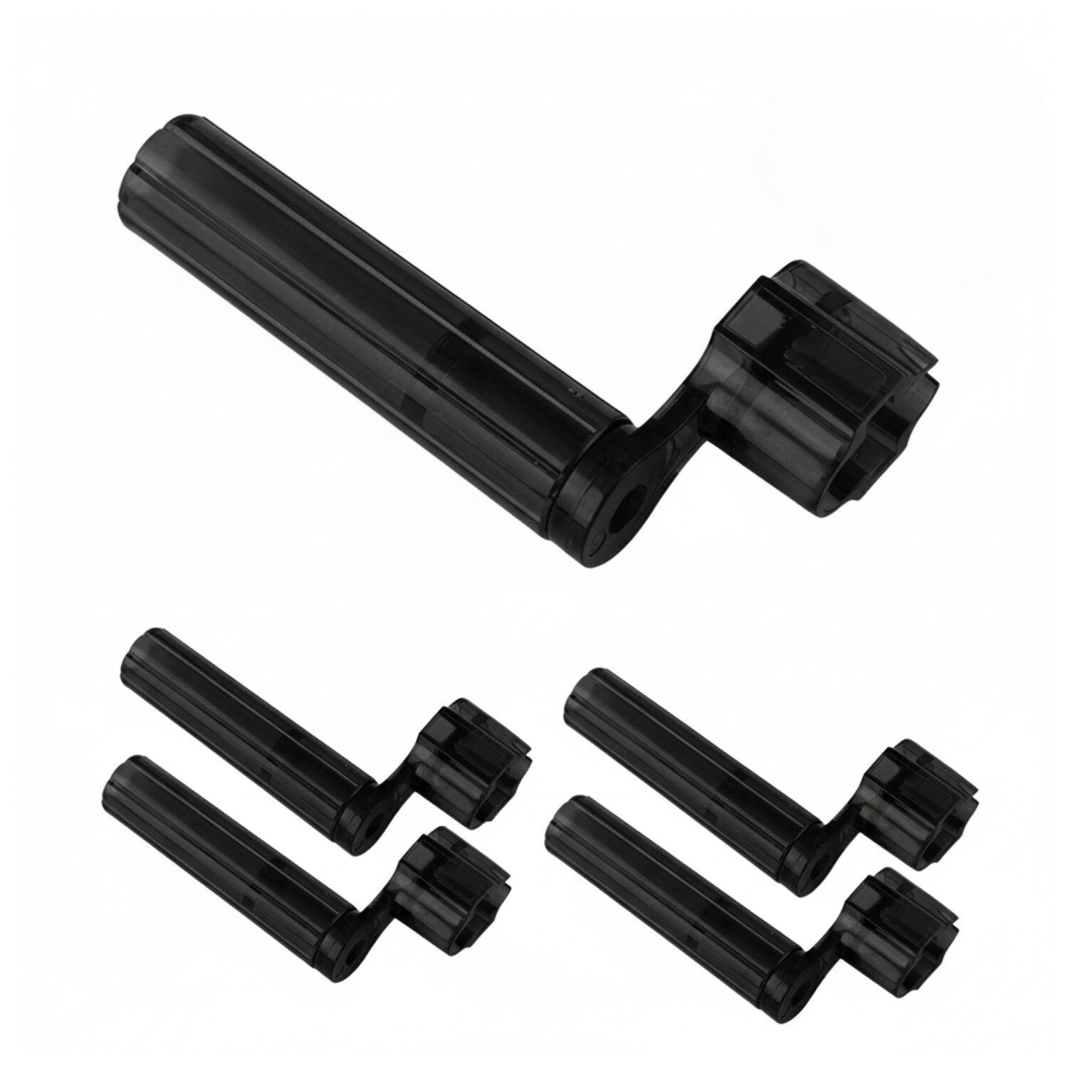 Front. 5 CORE - 5Core Guitar String Winder 5Pcs Professional Guitars Tools Peg Winder with Bridge Pin Remover.