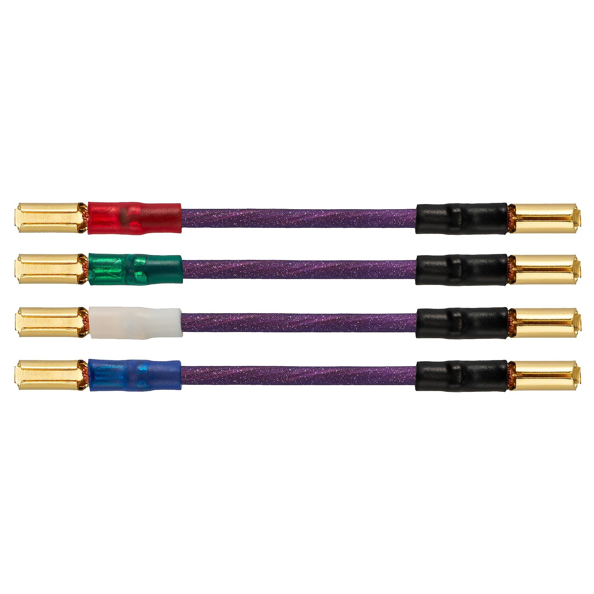 Front. Audio-Technica - AT6104x Cartridge To Headshell Lead - Multicolor.