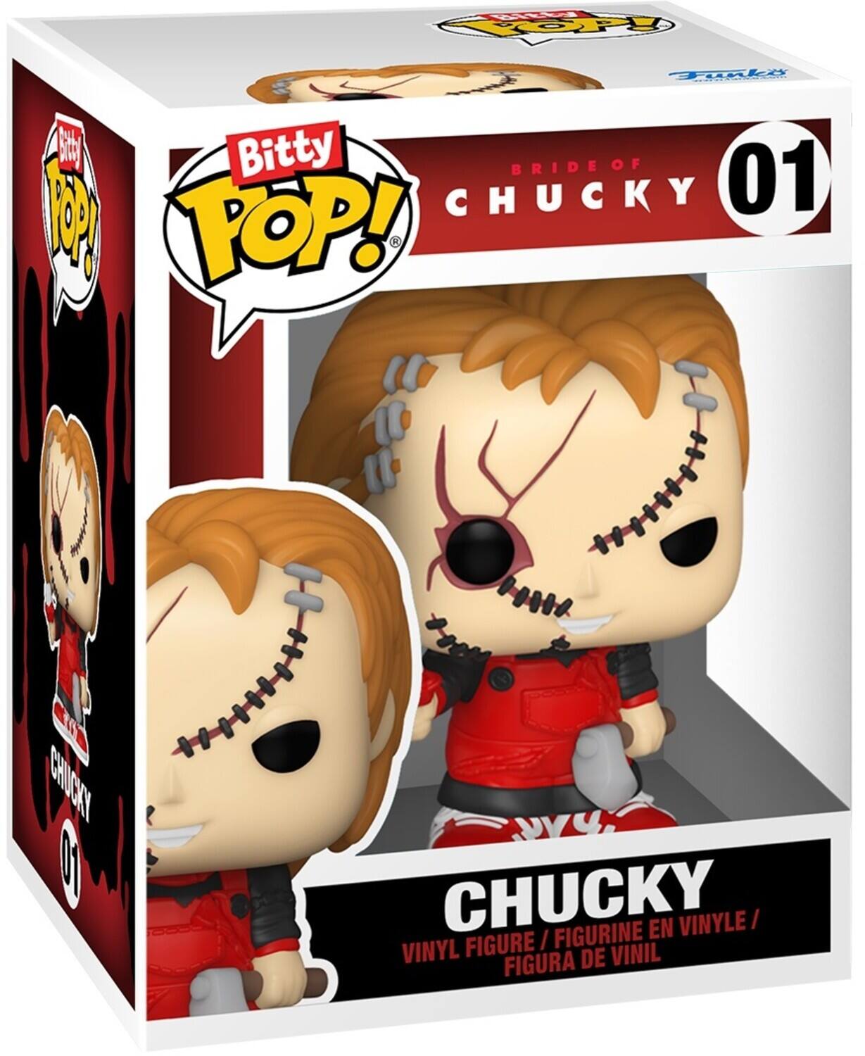 Bitty Pop! Bride of Chucky 01 Vinyl Figure / Figurine en Vinyle / Figura de Vinil
