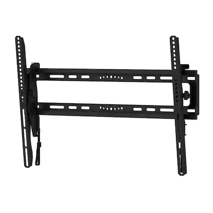 Front. ErgoAV - Tilt Mount for TVs 43" to 75" - Black.