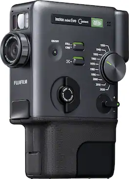 Fujifilm - instax mini Evo Cinema hybrid instant camera