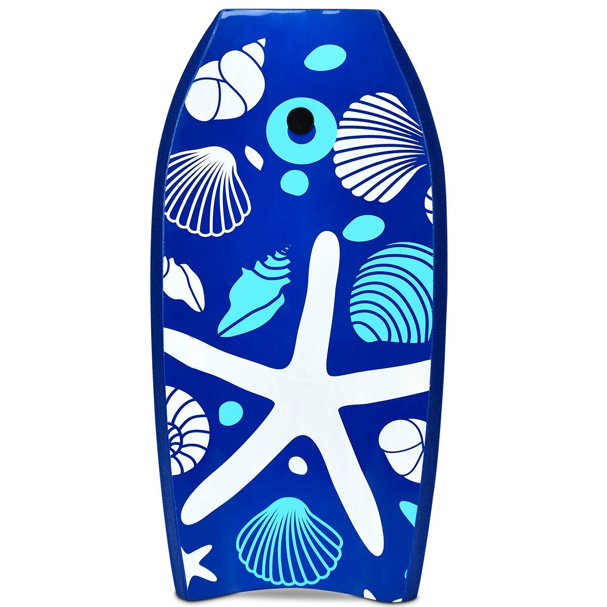 Alt View 10. GOPLUS - Goplus 37" Lightweight Super Bodyboard Surfing W/Leash EPS Core Boarding IXPE Starfish - Blue.