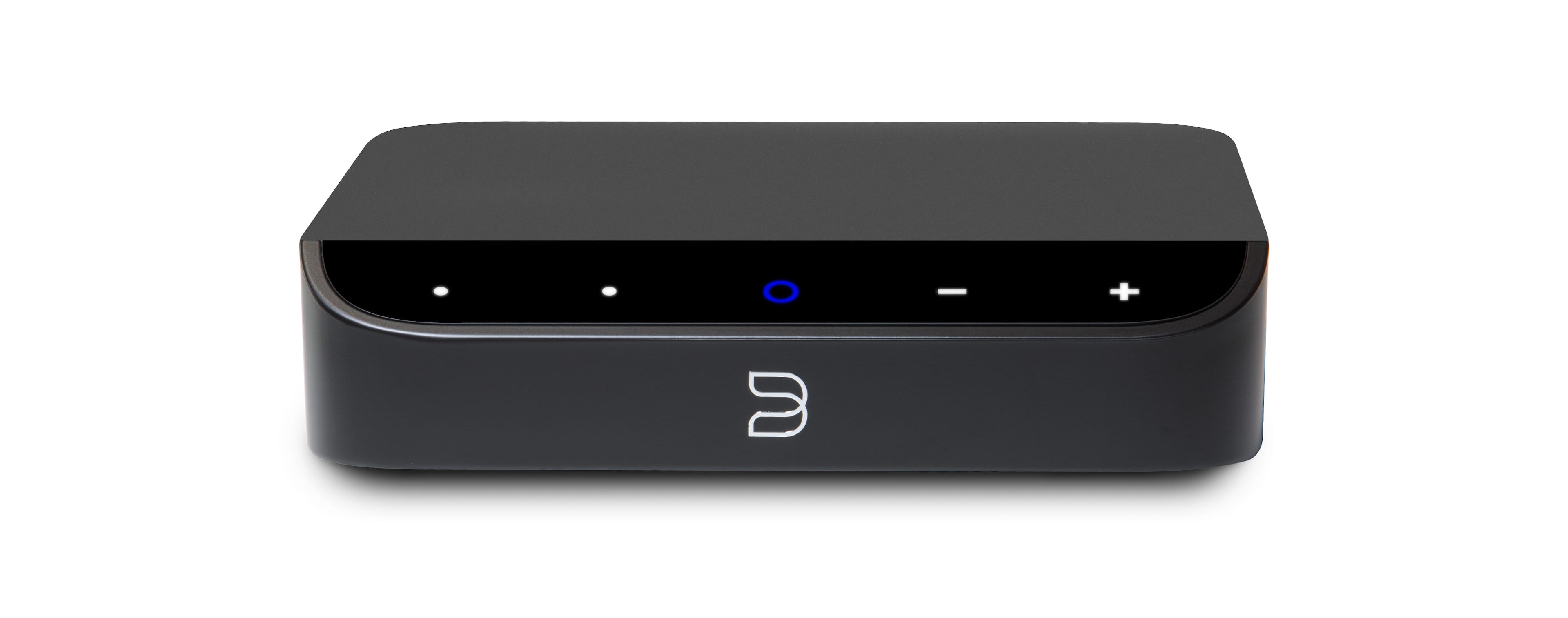 Bluesound - NODE NANO Wireless Streaming Media Player - Black - Front_Zoom