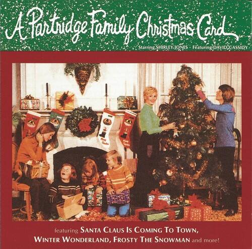 A Partridge Family Christmas Card  
Starring Shirley Jones  
Featuring David Cassidy  
Featuring Santa Claus Is Coming To Town, Winter Wonderland, Frosty The Snowman and more!