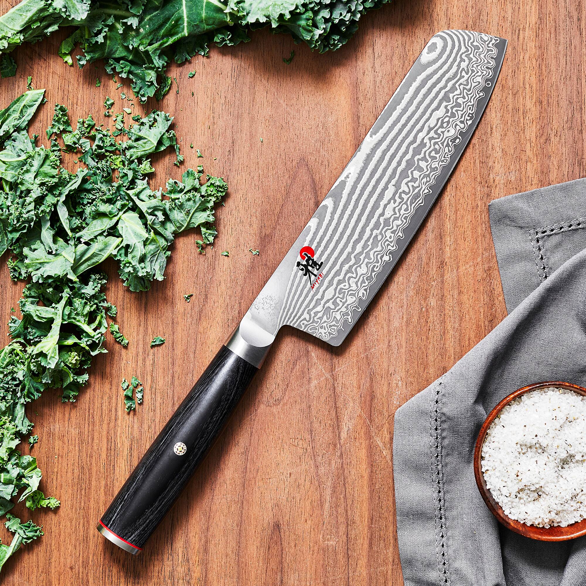 Alt View 2. Miyabi - Miyabi Kaizen II 6.5-inch Nakiri Knife - Stainless Steel.