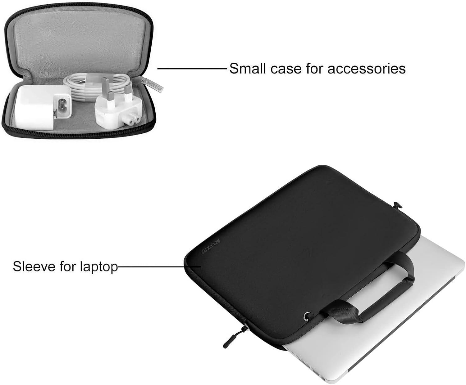 Small case for accessories  
Sleeve for laptop