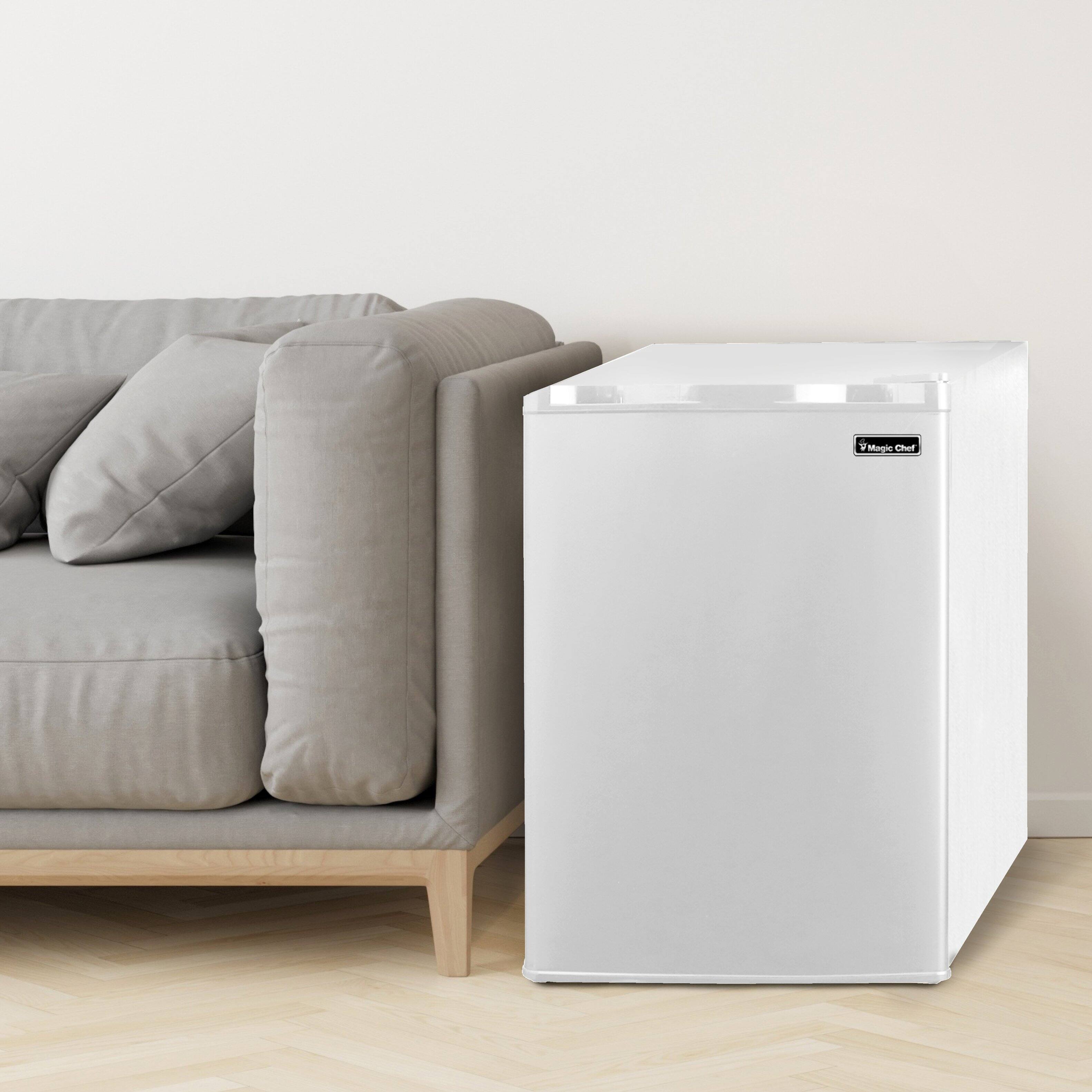 Alt View 9. Magic Chef - 2.6 cu. ft. Mini Fridge in White, ENERGY STAR - White.