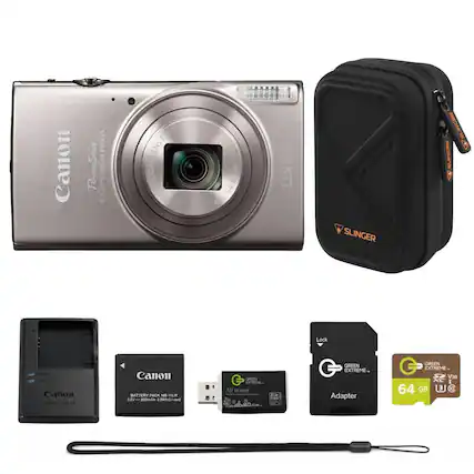 Canon PowerShot ENS 700M CANO 5-54 OPTICAL ZOOM 12x
SLINGER SLINGER SLINGER
Canon SATTERY CHARGER
Canon BATTERY PACK NB-11LH 3.6V-800mAh 2.9Wh (Li-ion)
GREEN EXTREME All in one SP
GREEN EXTREME Adapter
GREEN EXTREME SO V30 XC I 64 GB U