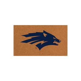 Evergreen Enterprises - Nevada Wolf Pack 28" x 16" Team Logo Outdoor Coir Mat - Multicolor