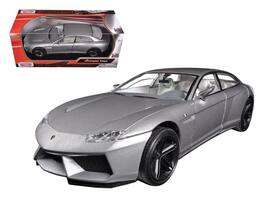 Lamborghini Estoque Grey 1/24 Diecast Model Car by Motormax - Gray