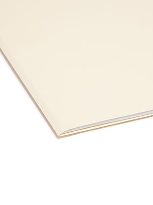 Alt View 4. Smead - Smead Recycled File Folder, 2/5-Cut Tab, Right Position, Legal Size, Manila, 100/Box (15385) - Manila.