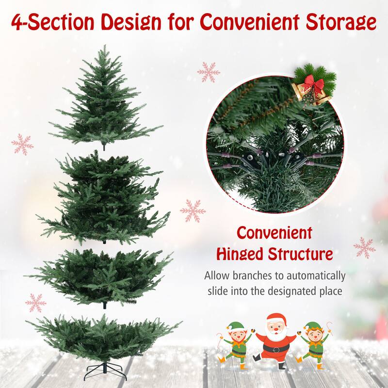 4-Section Design for Convenient Storage

Convenient Hinged Structure
Allow branches to automatically slide into the designated place