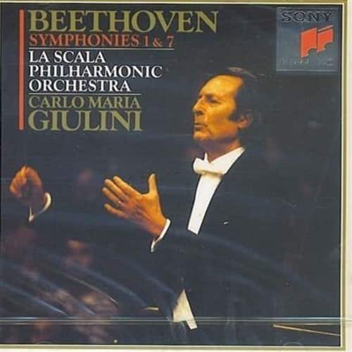 Scala Philharmonic / Giulini - Symphonies 1 & 7  - COMPACT DISCS